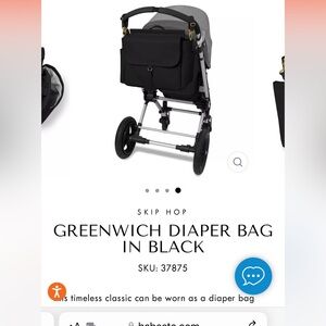Skip Hop Greenwich Diaper Bag